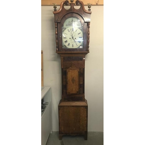 1580A - 8 Day Grandfather clock in working order
Horse and rider with 4 dogs. Robinson Brigg 
Cross Bonded i... 