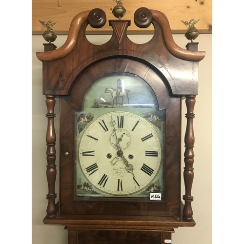 1580A - 8 Day Grandfather clock in working order
Horse and rider with 4 dogs. Robinson Brigg 
Cross Bonded i... 