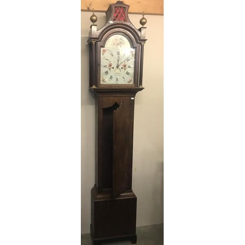 1580B - Grandfather clock
Good Working order with flower design 
T. Kilhan Epworth