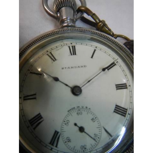 207 - A Standard pocket watch in working order.