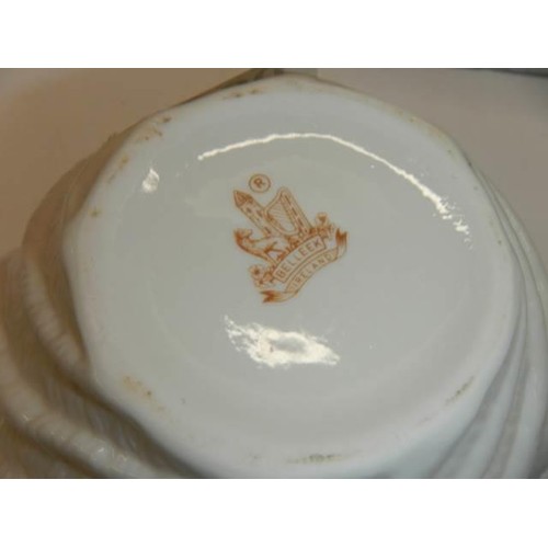 290 - A Belleek bowl in good condition.