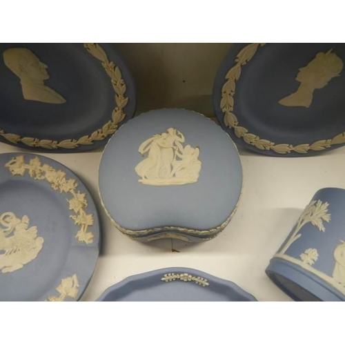 330 - Twelve piece of Wedgwood Jasper ware.