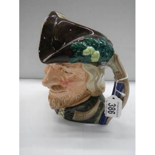 386 - A Royal Doulton character jug 'Robin Hood'.