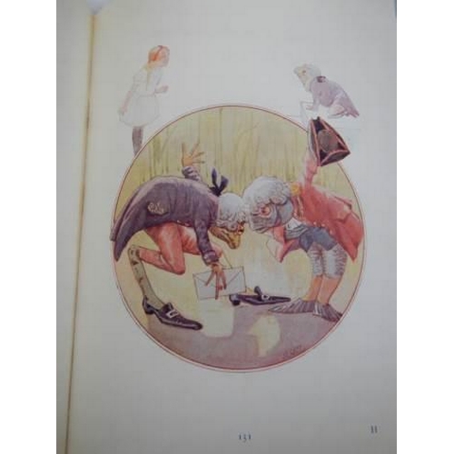 435 - A mid 20th century copy of Alice in Wonderland with 48 colour plates.