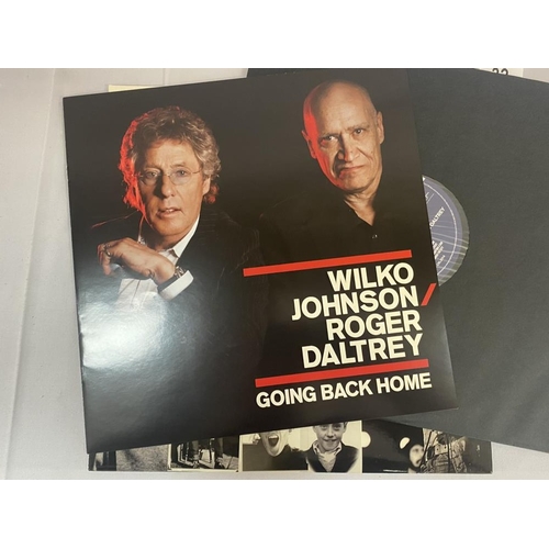 32 - Wilko Johnson / Roger Daltrey Going Back Home 2014 Rock. Vintage LP Chess Label, CRL2014 Vinyl Nr mi... 