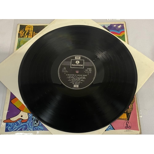 58 - The Beatles A Collection of Beatles Oldies Parlophone PCS 7016 Black / Silver label Vinyl Excellent ... 