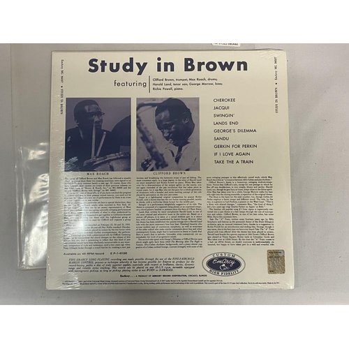 69 - Clifford Brown & Max Roach Study In Brown. New / Sealed LP. Emarcy label, MG36037 2017 Vinyl Mint Co... 