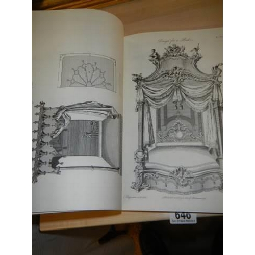 640 - The Gentleman & Cabinet Makers Directory by Thomas Chippendale (Reprint of third edition).