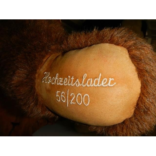 652 - A limited edition German brown Teddy bear.