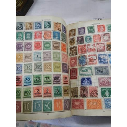 665 - A good album of postage stamps.