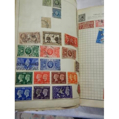 665 - A good album of postage stamps.