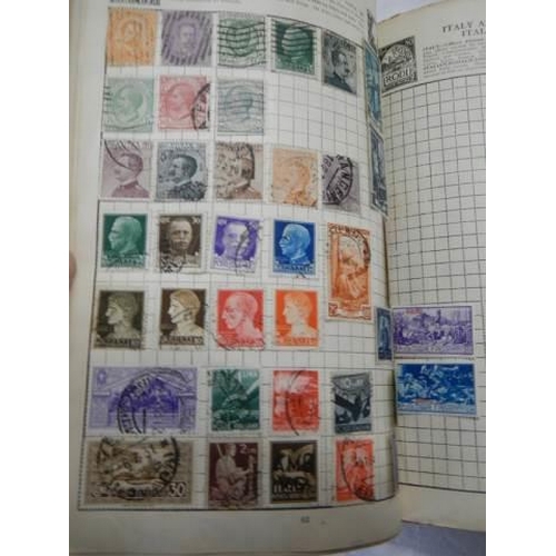 665 - A good album of postage stamps.