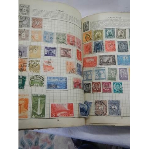 665 - A good album of postage stamps.