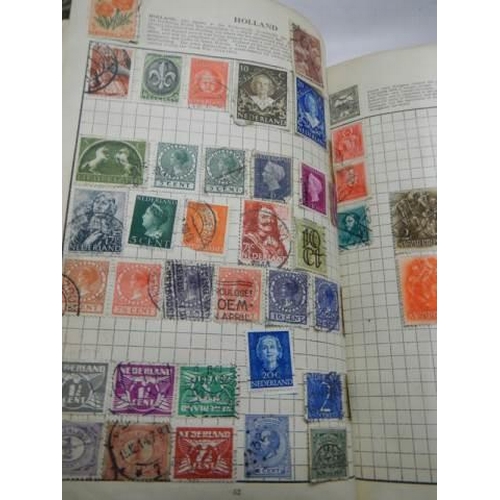 665 - A good album of postage stamps.