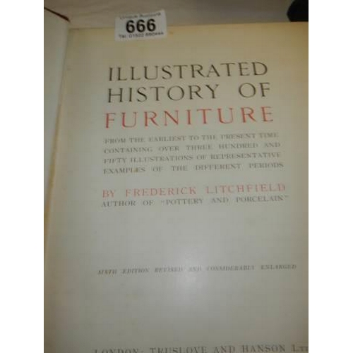 666 - The Illustrated History of Furniture by Frederick Lichfield.