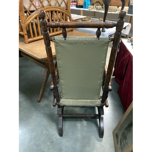 415 - An American rocking chair, COLLECT ONLY.