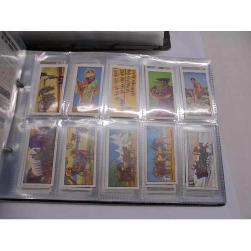 1175 - Two albums of sets of cigarette cards.