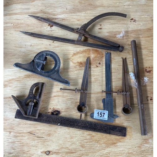 157 - A quantity of precision engineering tools