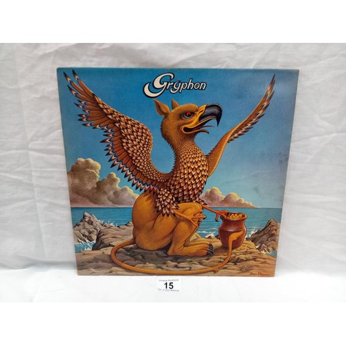 15 - Gryphon Self titled 'Gryphon' Transatlanic label Cat No TRA 262 (Textured sleeve) 1973 UK Pressing. ... 