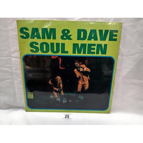 25 - Sam & Dave Soul Men 1967 Original LP. STAX Label, 589015 Record VG+ Cover VG