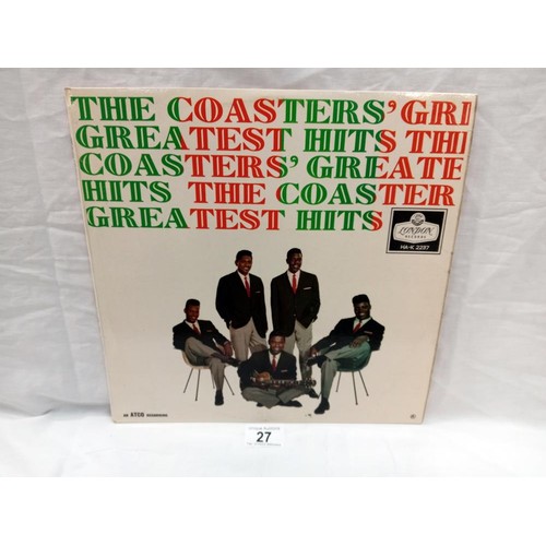 27 - The Coasters The Coasters' Greatest Hits. London Records (American Series) HA-K2237 1960 Vinyl Ex Co... 