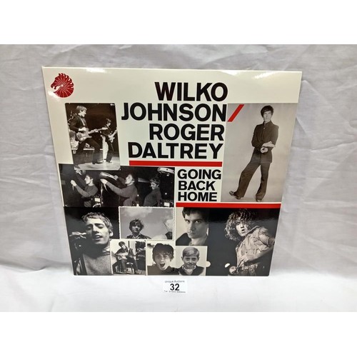 32 - Wilko Johnson / Roger Daltrey Going Back Home 2014 Rock. Vintage LP Chess Label, CRL2014 Vinyl Nr mi... 