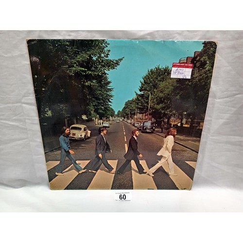 60 - The Beatles Abbey Road 1st pressing Vinyl VG Cover VG