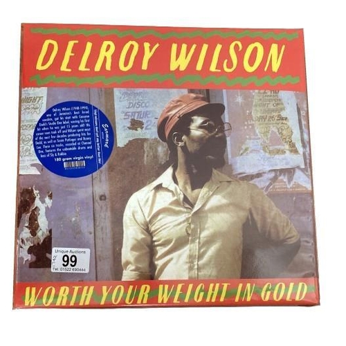 99 - Delroy Wilson Worth Your Weight In Gold. Sealed 180 gram