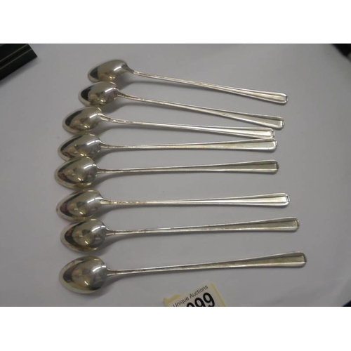 1099 - Eight Towle Sterling Ice Tea/Sundae spoons marked 