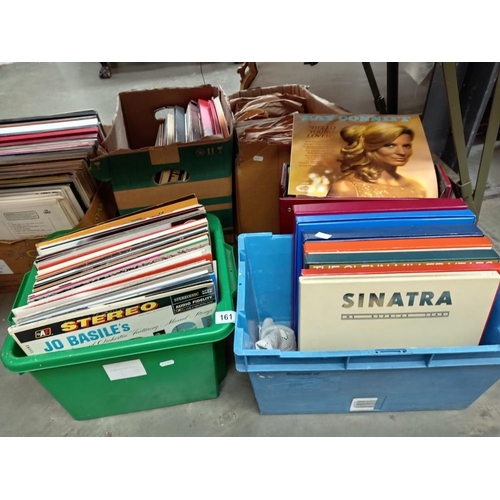 161 - 3 Boxes of mixed LPs including Easy pop & Classicals including Glenn Miller (UA1682)