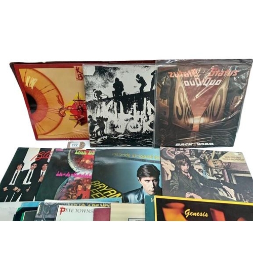 172 - 21 Pop LPs including Kate Bush, Pete Townsend etc