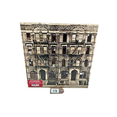 178 - 40th Anniversary Led Zeppelin Physical Graffiti, Vinyl VG, Cover VG+