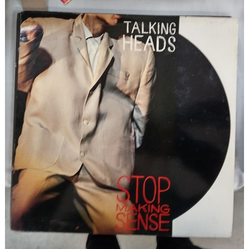 190 - 7 Talking Heads records LP / 12IN