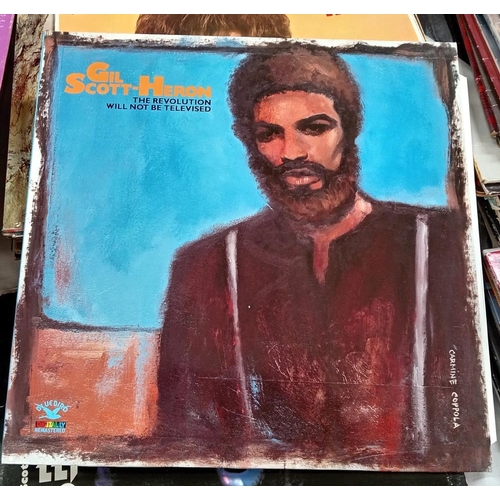 192 - 8 Gil Scott Heron LPs Jazz / Poet