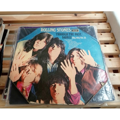 204 - A quantity of Rolling Stones LPs including some early presses