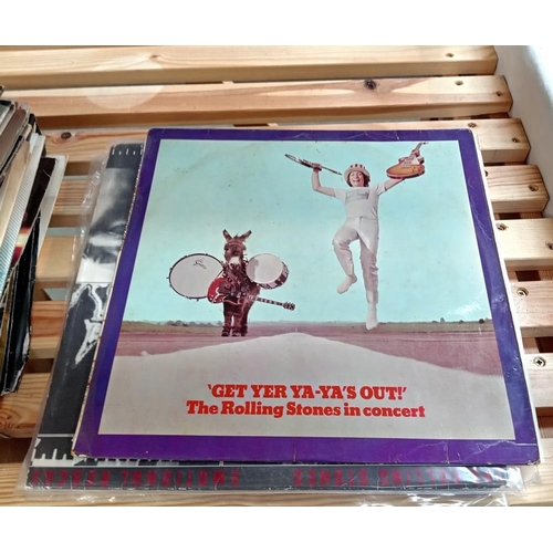 204 - A quantity of Rolling Stones LPs including some early presses