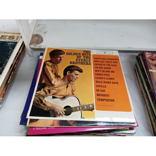 271 - A Good lot of 50's & 60's LPs including Everly, Orbison, Monkees etc