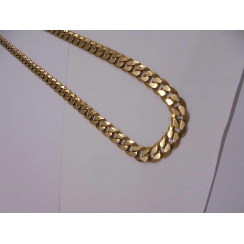 1100E - A 9ct gold chain, 31.4 grams.