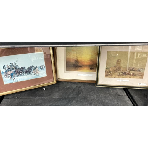 427 - A quantity of prints in good frames