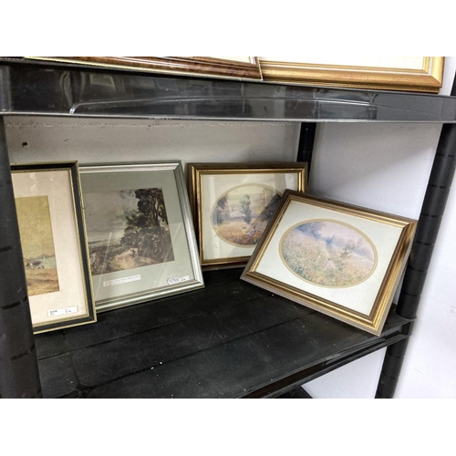 427 - A quantity of prints in good frames