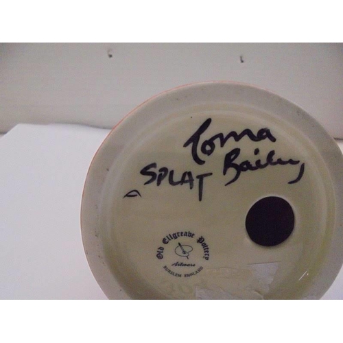 1304 - A signed Lorna Bailey sugar sifter 'Splat'.