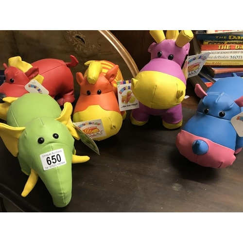 650 - collection of soft toys