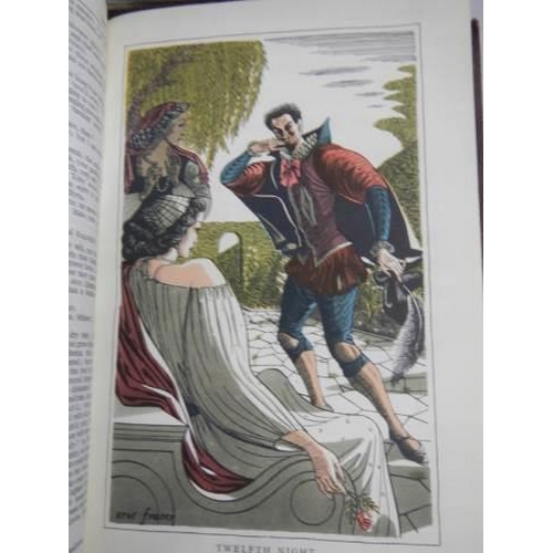 1508 - A Folio edition of 'The Complete Works of William Shakespeare' with colour plates.