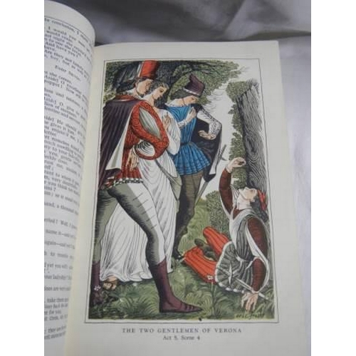 1508 - A Folio edition of 'The Complete Works of William Shakespeare' with colour plates.