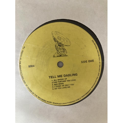 302 - Jackie Edwards, Tell Me Darling, Imperial Label. N/Mint Vinyl, Cover VG. Pro cleaned