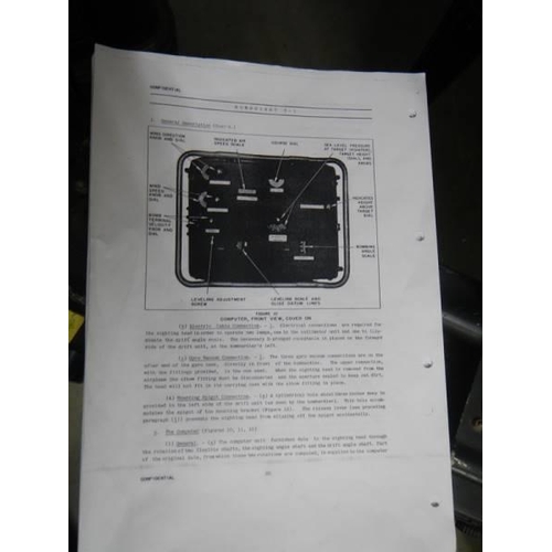 1692 - A military bomb sight machine, COLLECT ONLY.