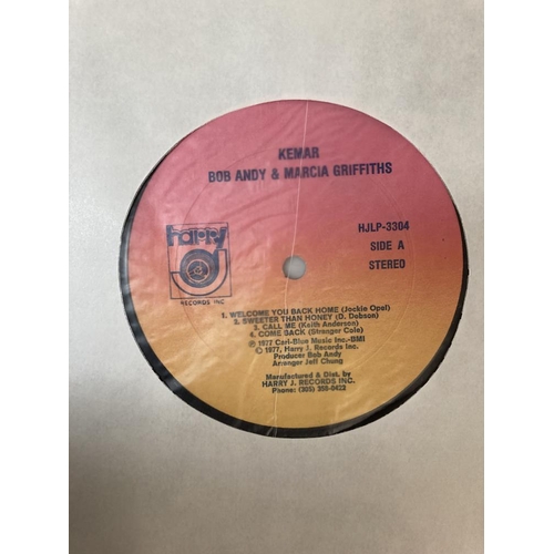 300 - Bob Andy & Marcia Griffiths, Harry J Records. Pro cleaned