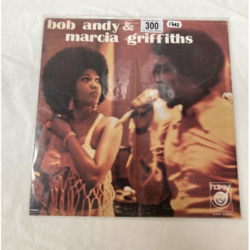 300 - Bob Andy & Marcia Griffiths, Harry J Records. Pro cleaned