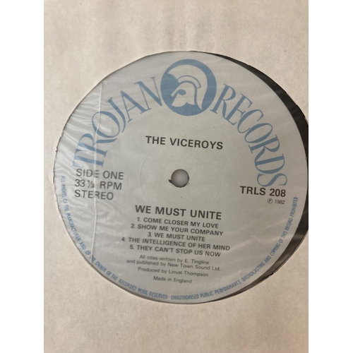 301 - The Viceroys, We Must Unite. Trojan UK. Near mint. Pro cleaned