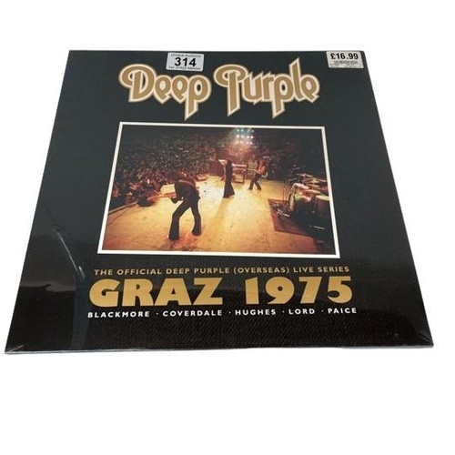 314 - Deep Purple, Official Live Series Graz 1975. Sealed.